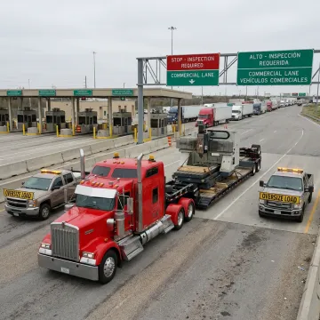 Cross Border Heavy Haul Trucking Services