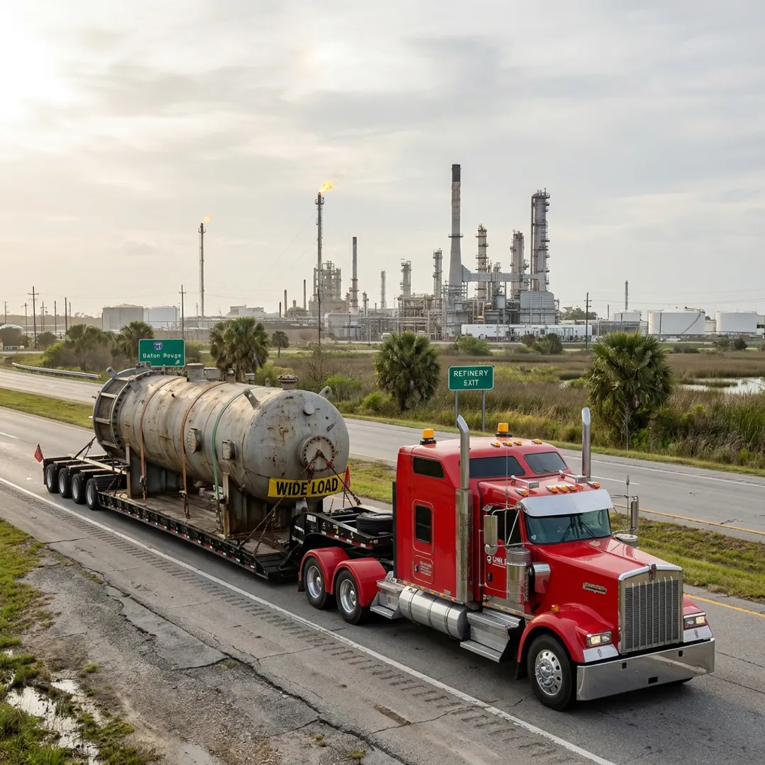 Heavy Haul Trucking Services, Louisiana