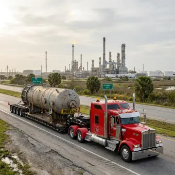 Heavy Haul Trucking Services, Louisiana