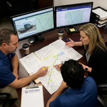Heavy freight logistics planning