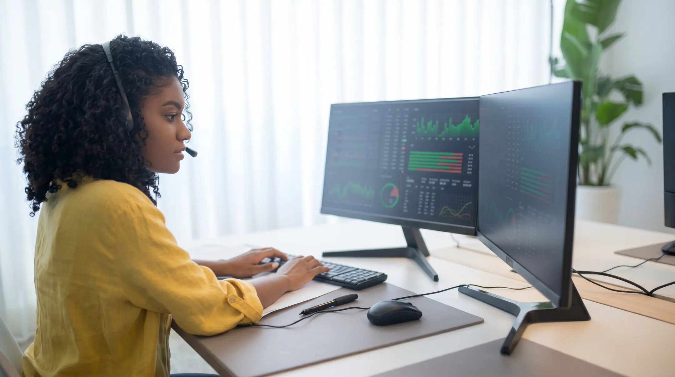 LME Services technician monitoring client network and backup systems dashboard