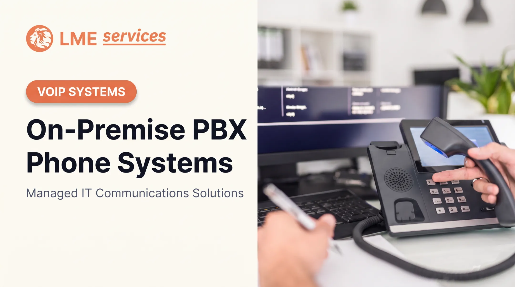 On-Premise PBX Phone Systems