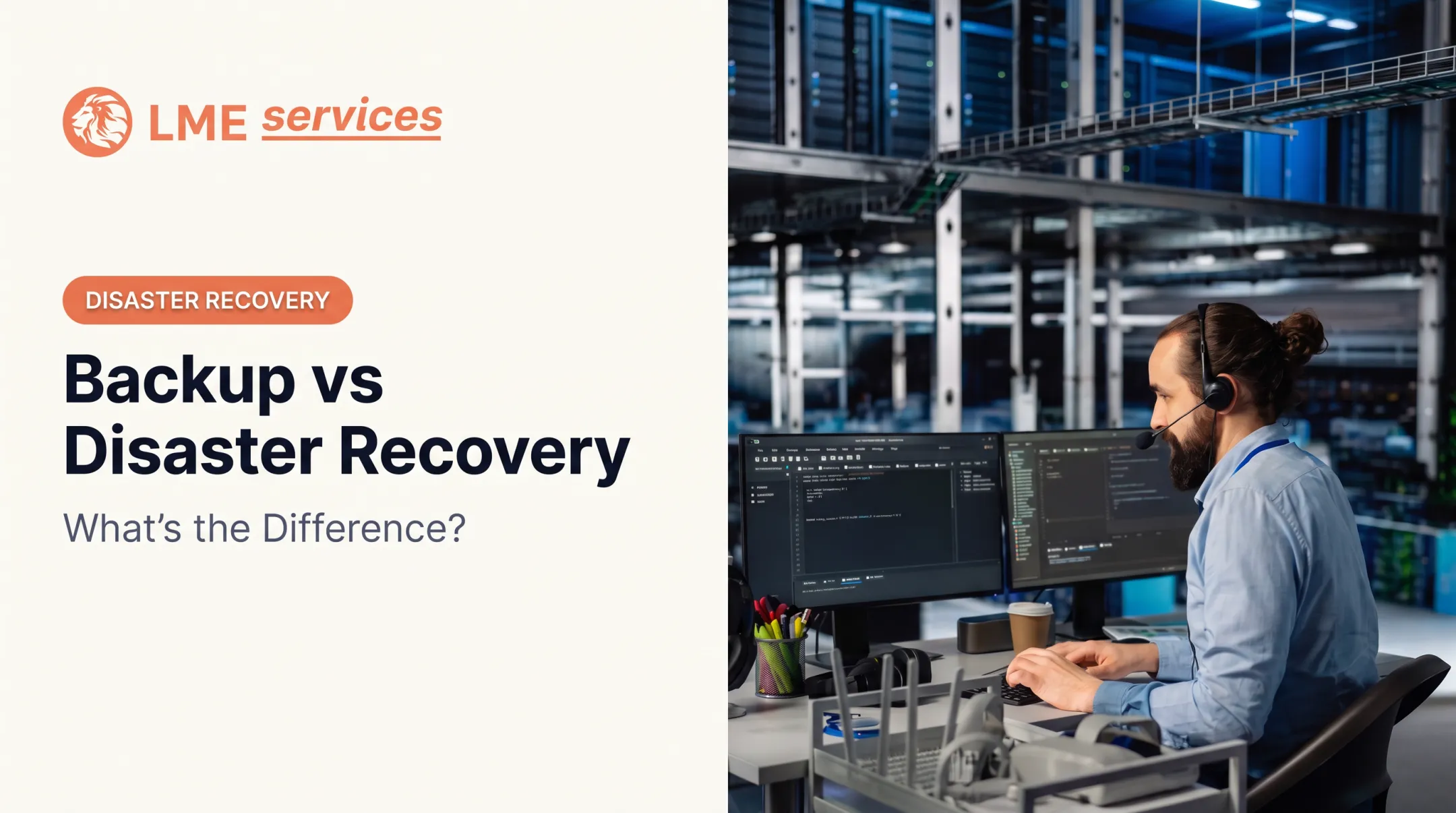 Backup vs Disaster Recovery: What's the Difference?