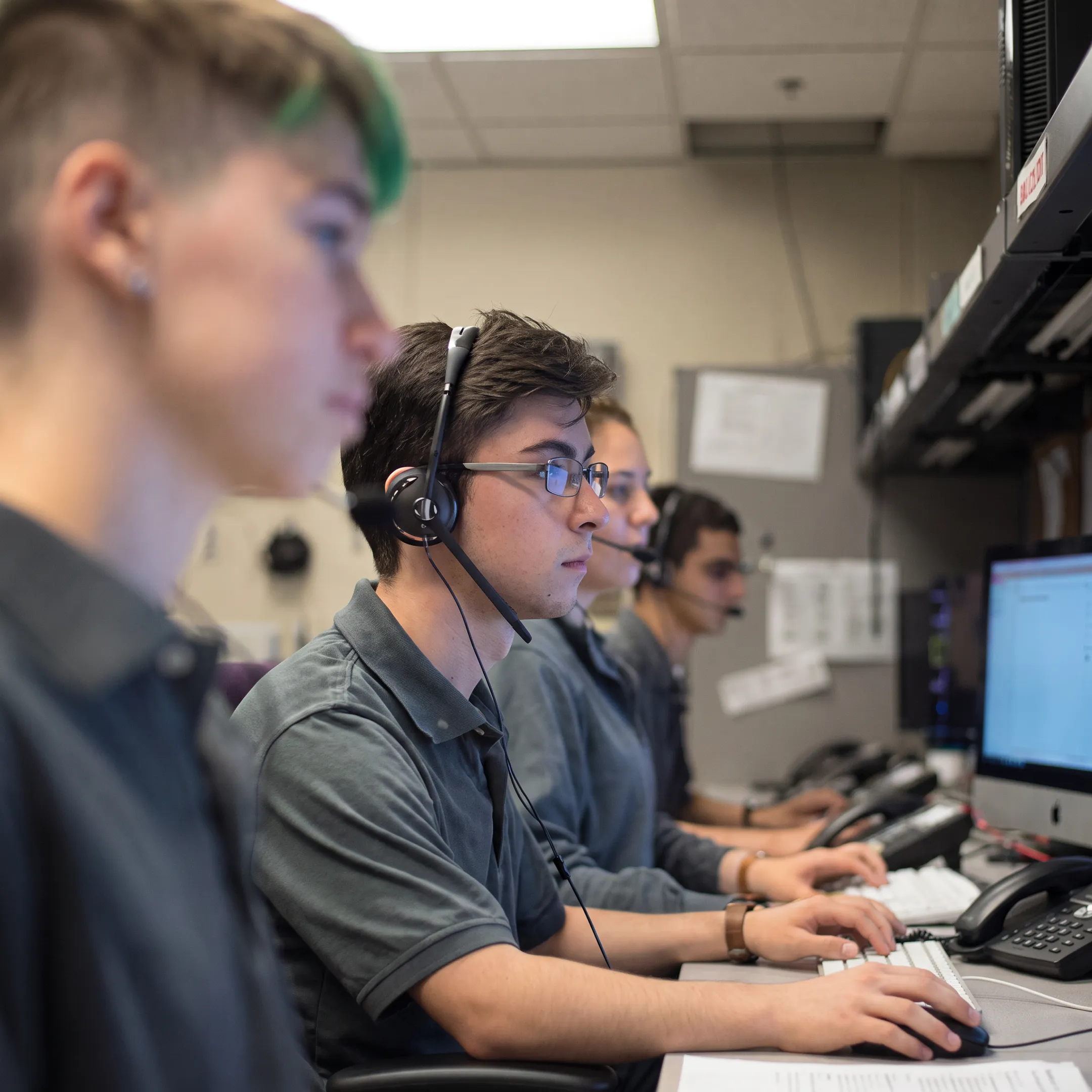 Cybersecurity compliance consultant reviewing controls with a business team