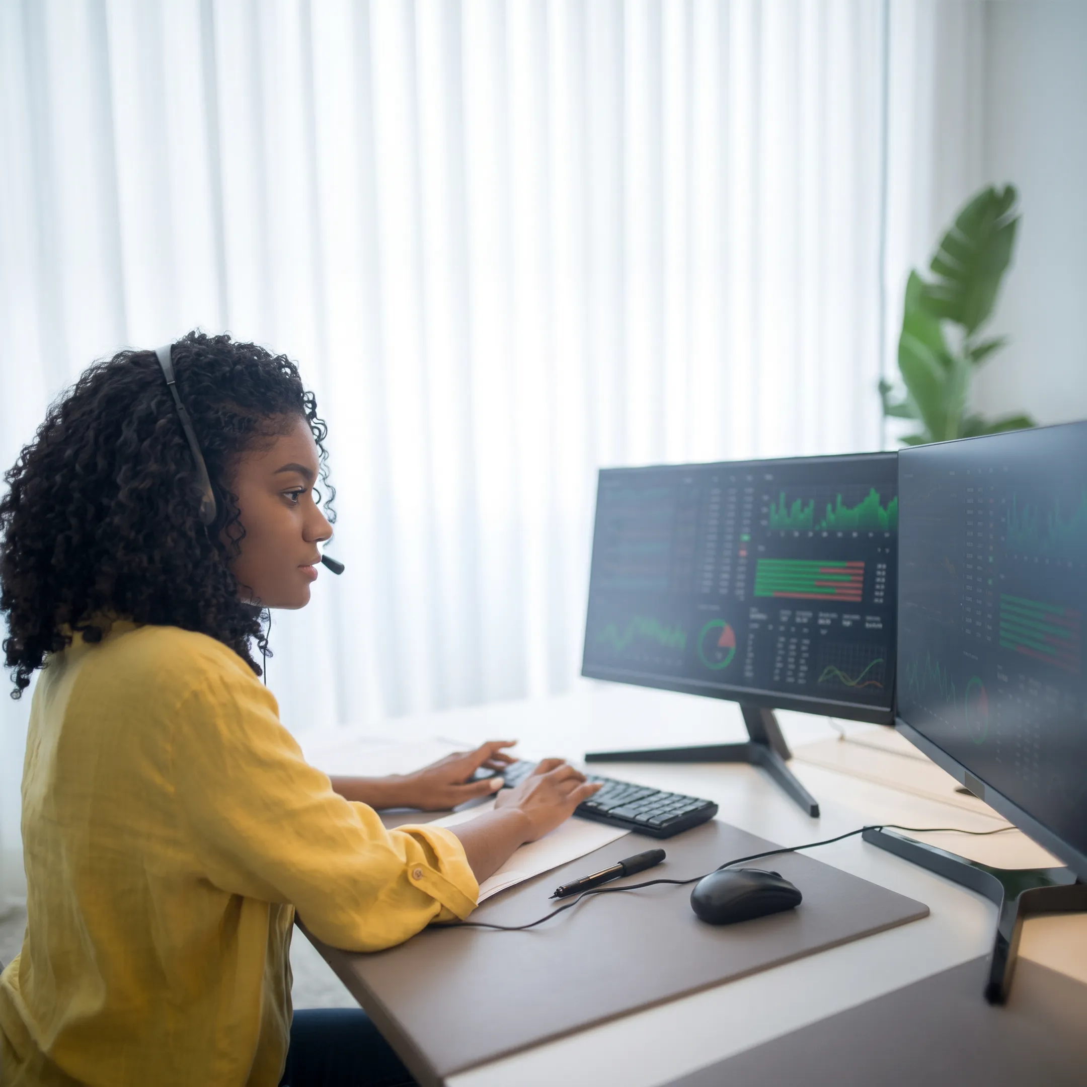 Security team monitoring cloud systems and business applications