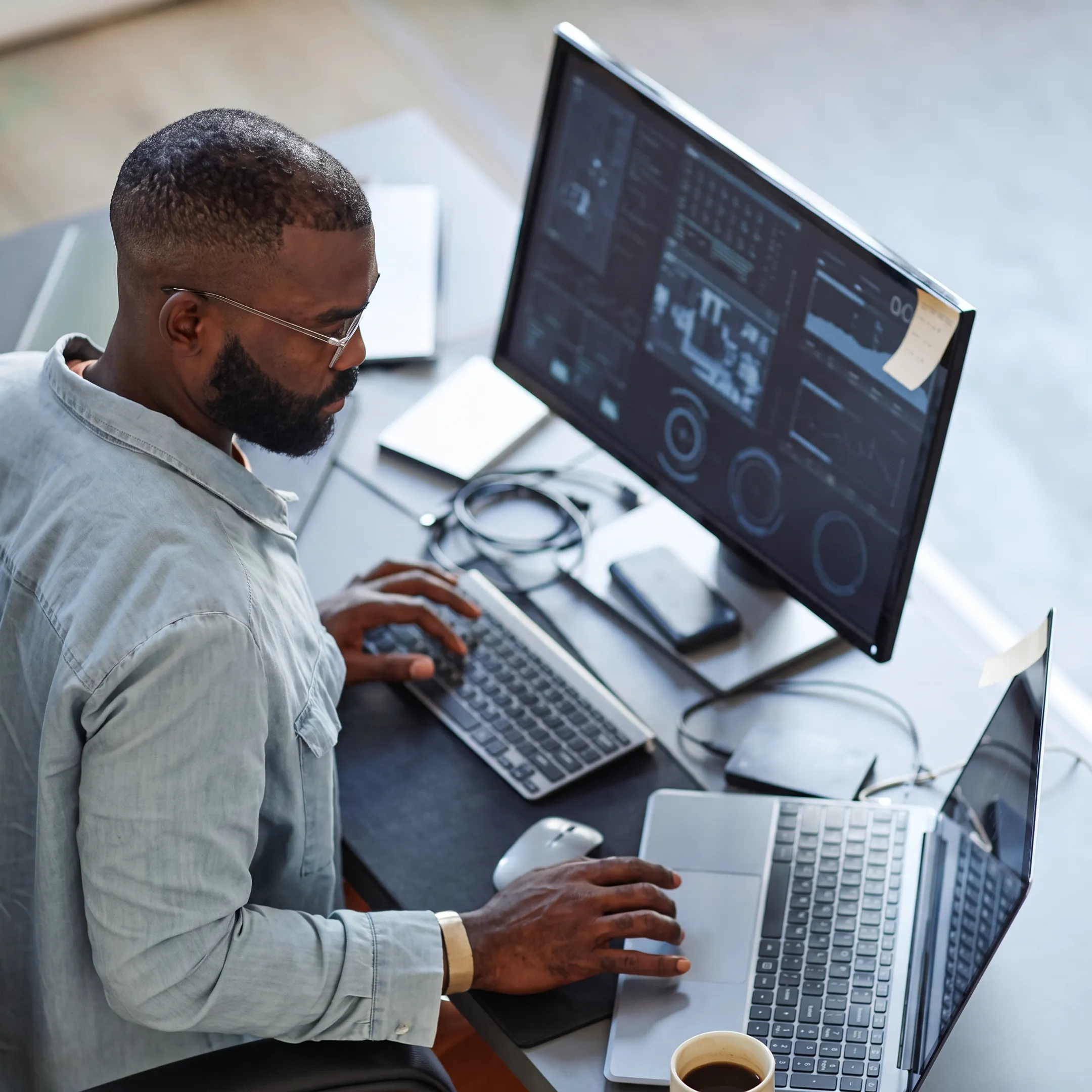 IT specialists planning a secure cloud modernization strategy
