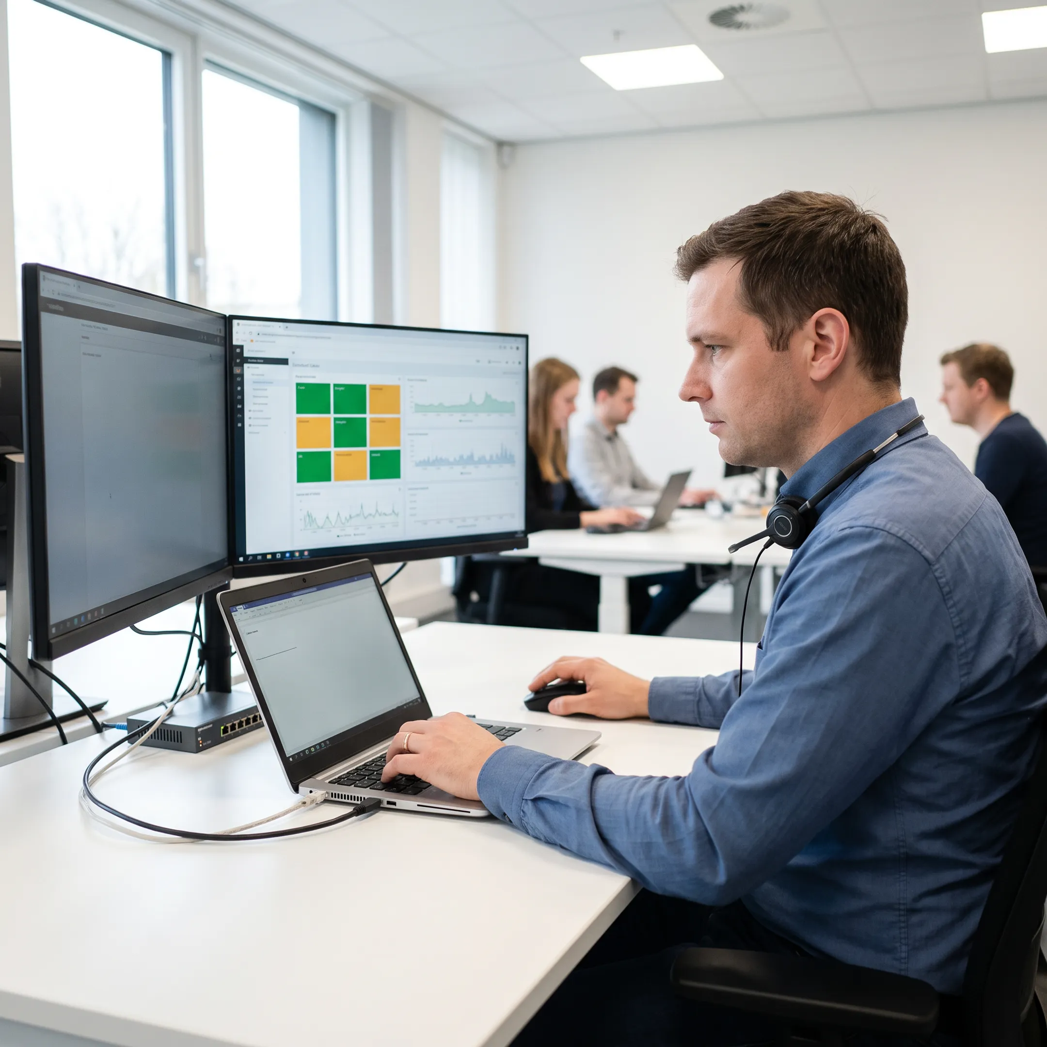 IT specialist maintaining business application systems