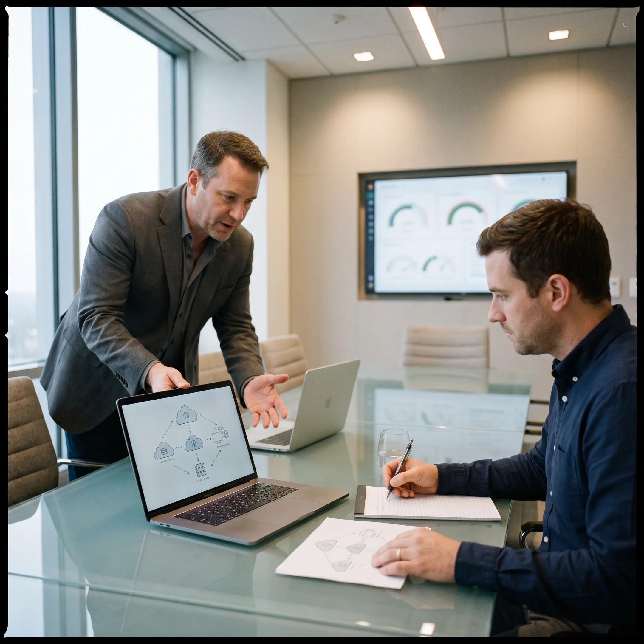 Secure cloud backup and recovery planning session