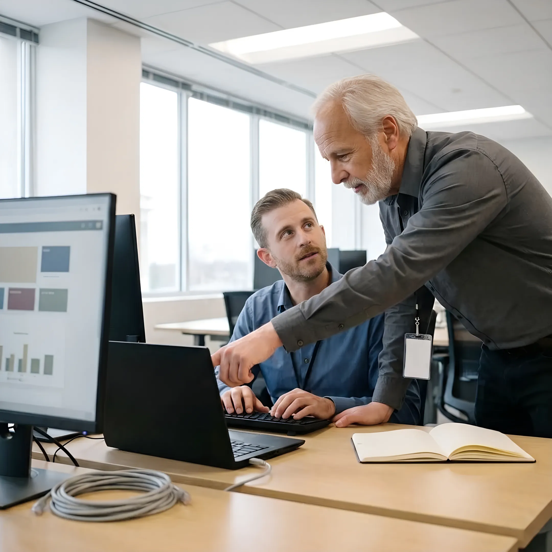 IT technician supporting a nonprofit organization