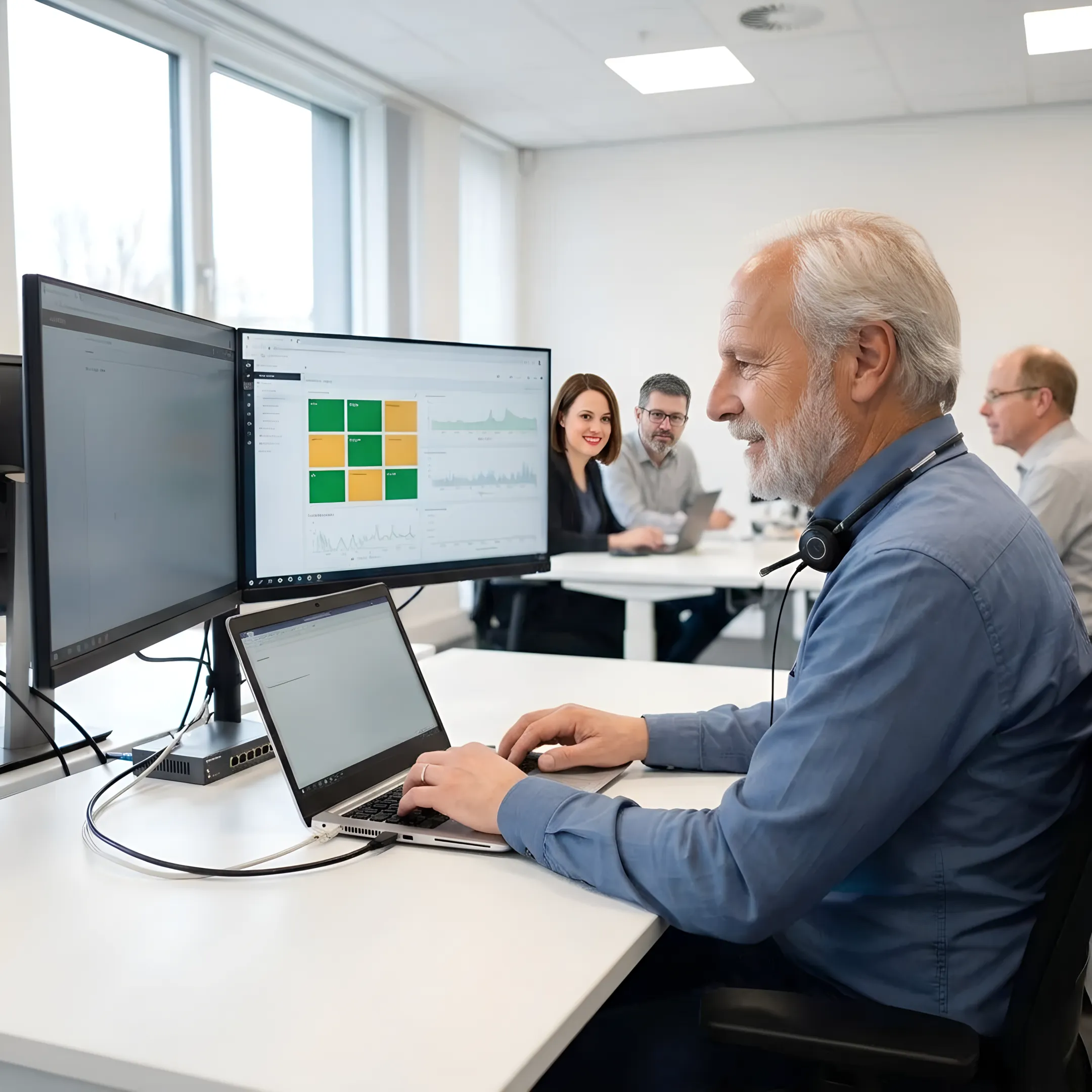 IT specialist maintaining business application systems