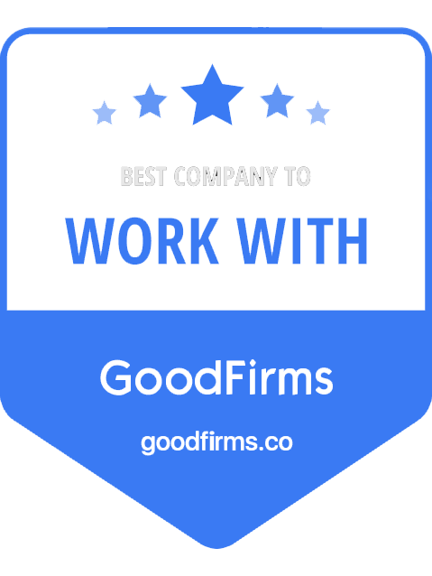 GoodFirms Best Company to Work With badge