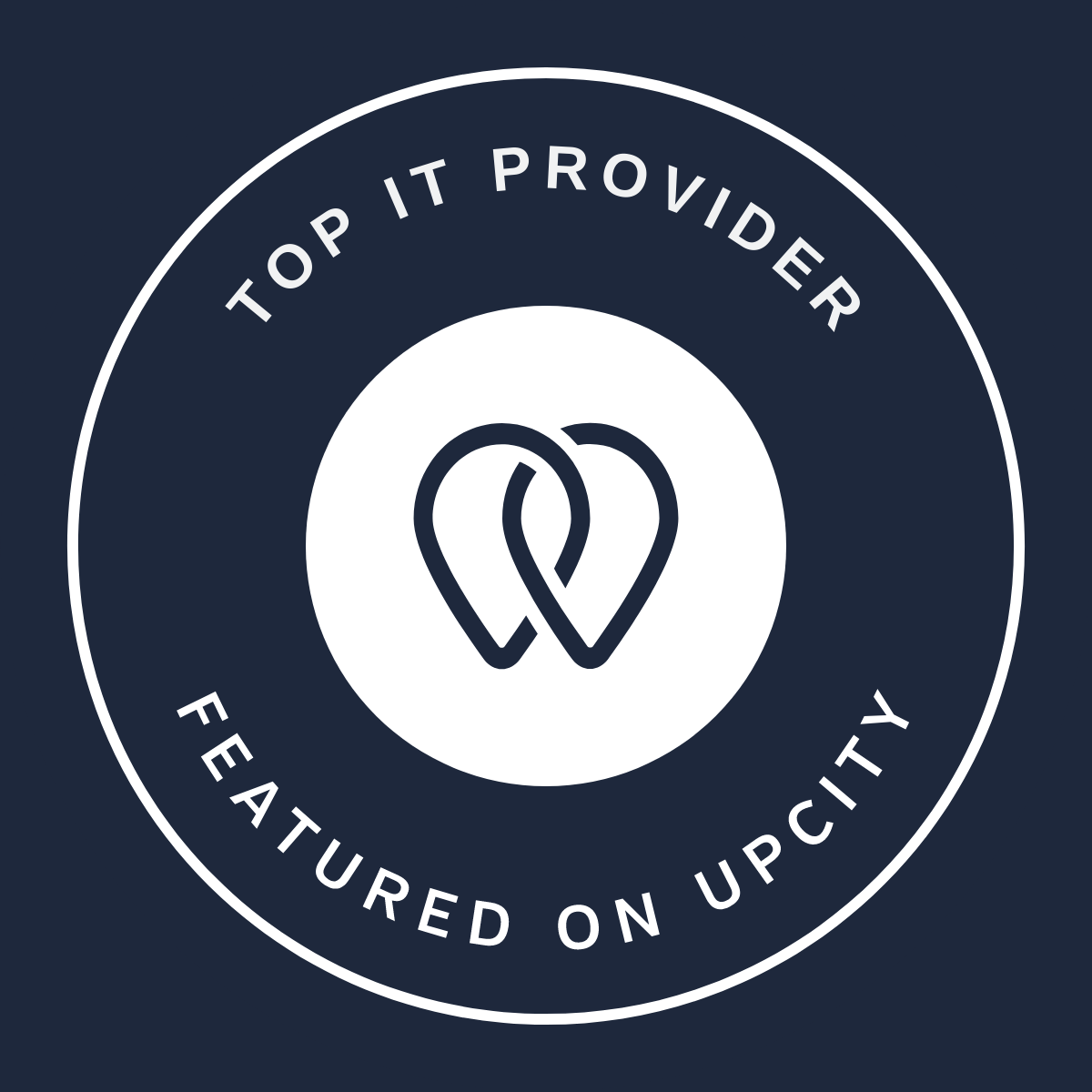 UpCity Top IT Provider badge