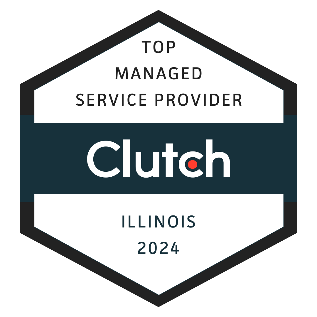 Clutch Top Managed Service Provider Illinois 2024 badge