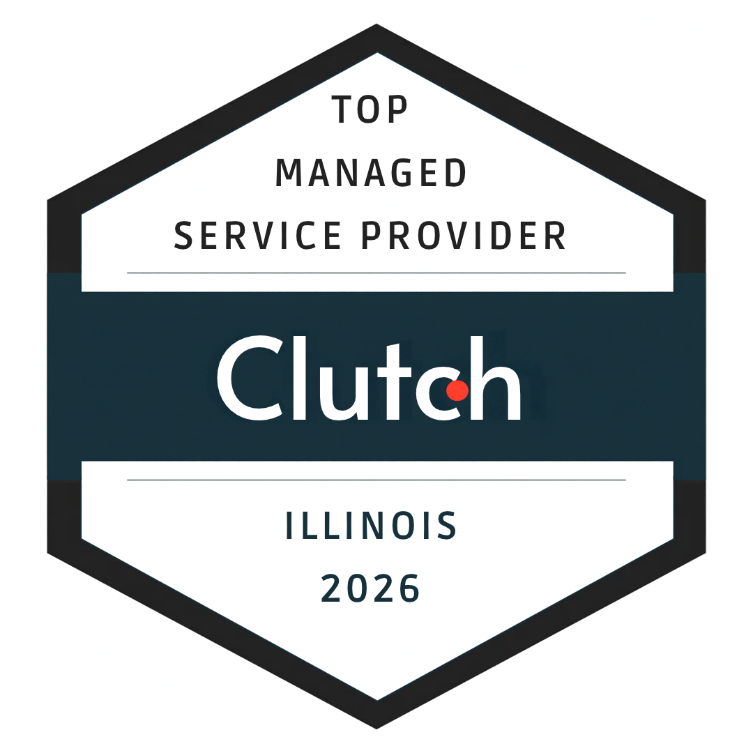 Clutch Top Managed Service Provider Illinois 2026 badge