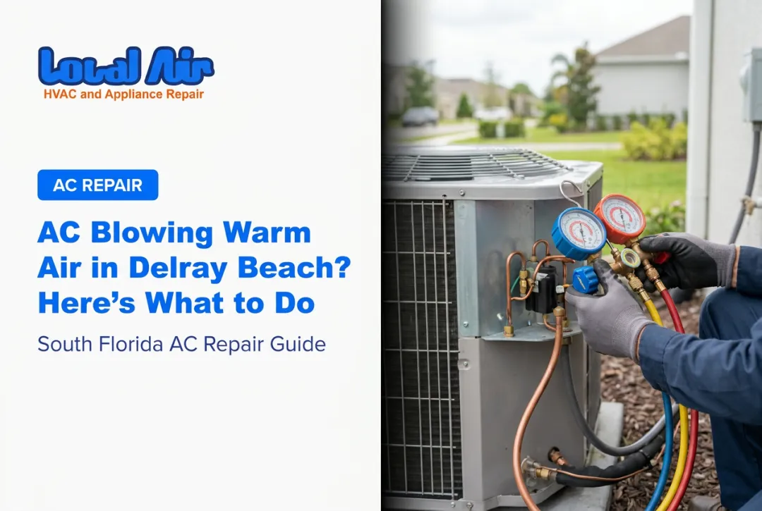 AC Blowing Warm Air in Delray Beach? Here's What to Do