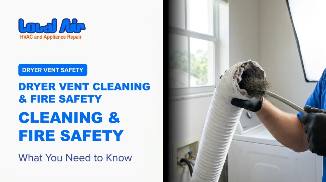 Dryer Vent Cleaning & Fire Safety: What You Need to Know