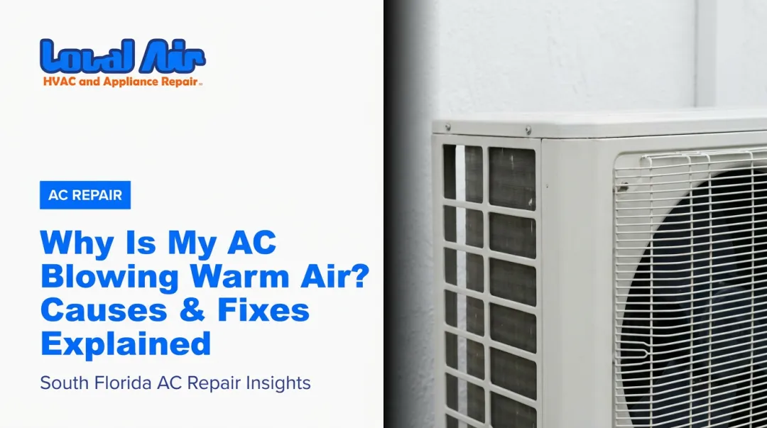 Why Is My AC Blowing Warm Air? Causes & Fixes Explained