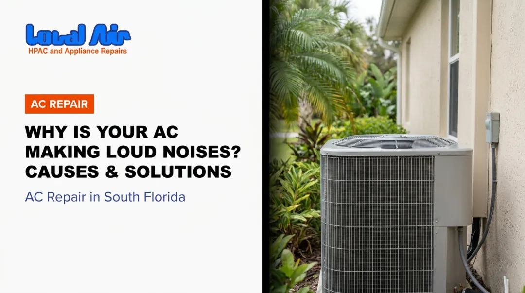 Why Is Your AC Making Loud Noises? Causes & Solutions