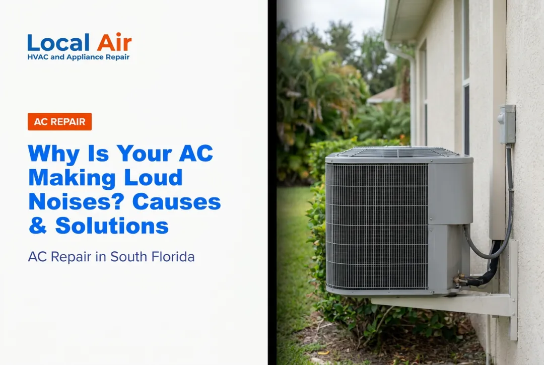 Why Is Your AC Making Loud Noises? Causes & Solutions
