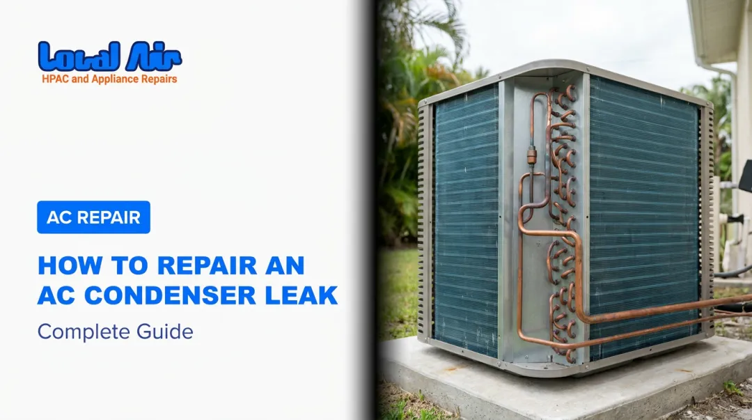How to Repair an AC Condenser Leak: Complete Guide