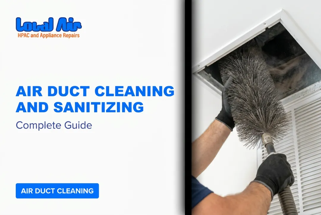 Air Duct Cleaning and Sanitizing: Complete Guide