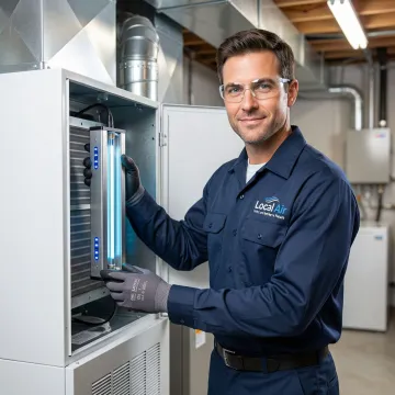 UV Light Installation in Palm Beach Gardens (Air Conditioning UV Sanitizing Lights)