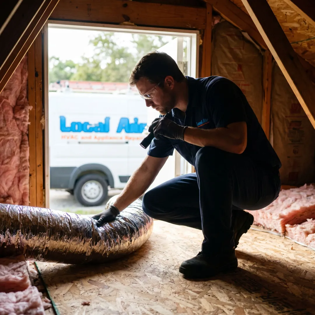 Air Conditioning Duct Repair in Palm Beach County