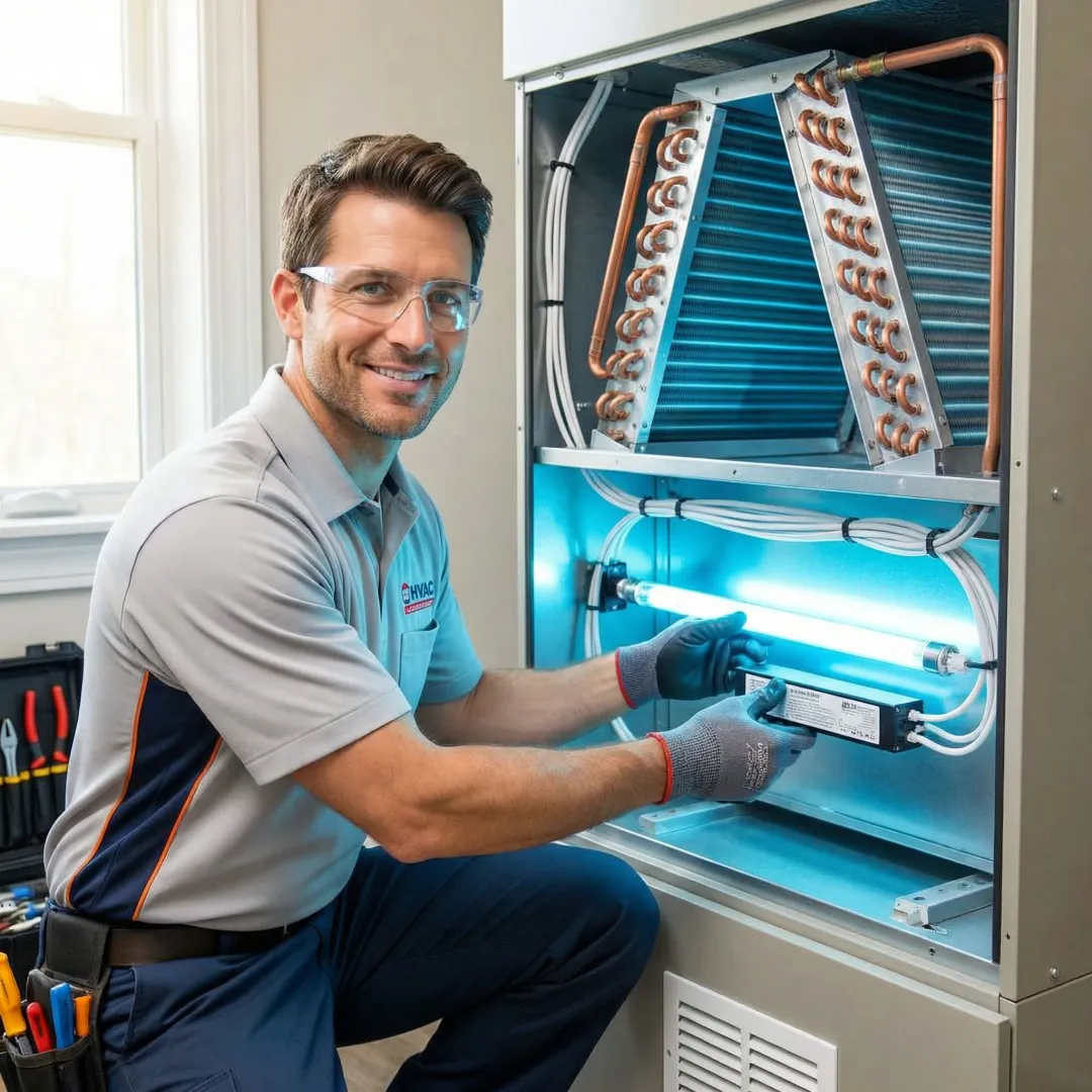 UV Light Installation in Boca Raton (Air Conditioning UV Sanitizing Lights)