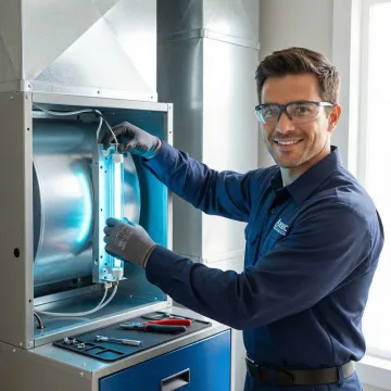 UV Light Installation in Boynton Beach (Air Conditioning UV Sanitizing Lights)