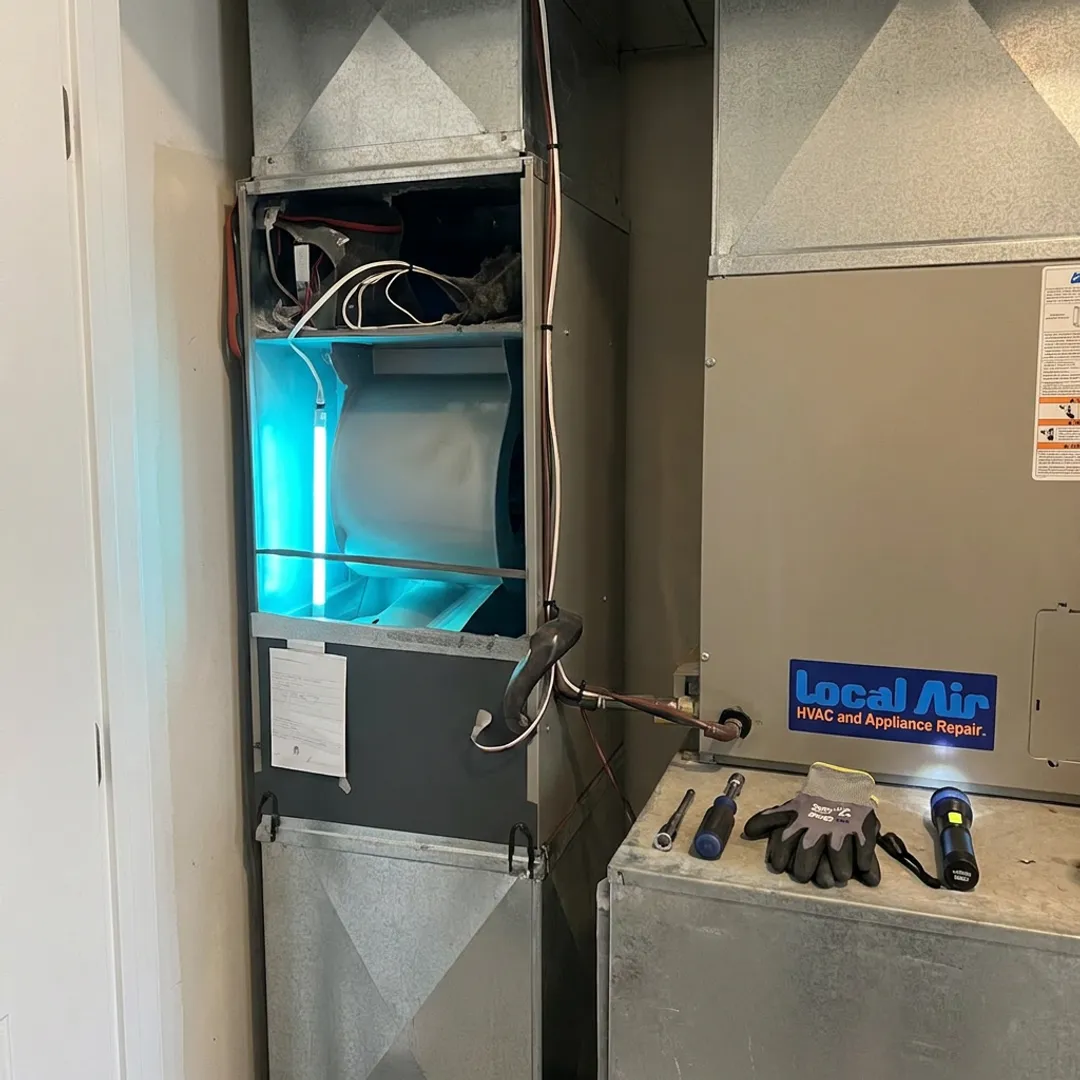Clean HVAC duct and air purification equipment
