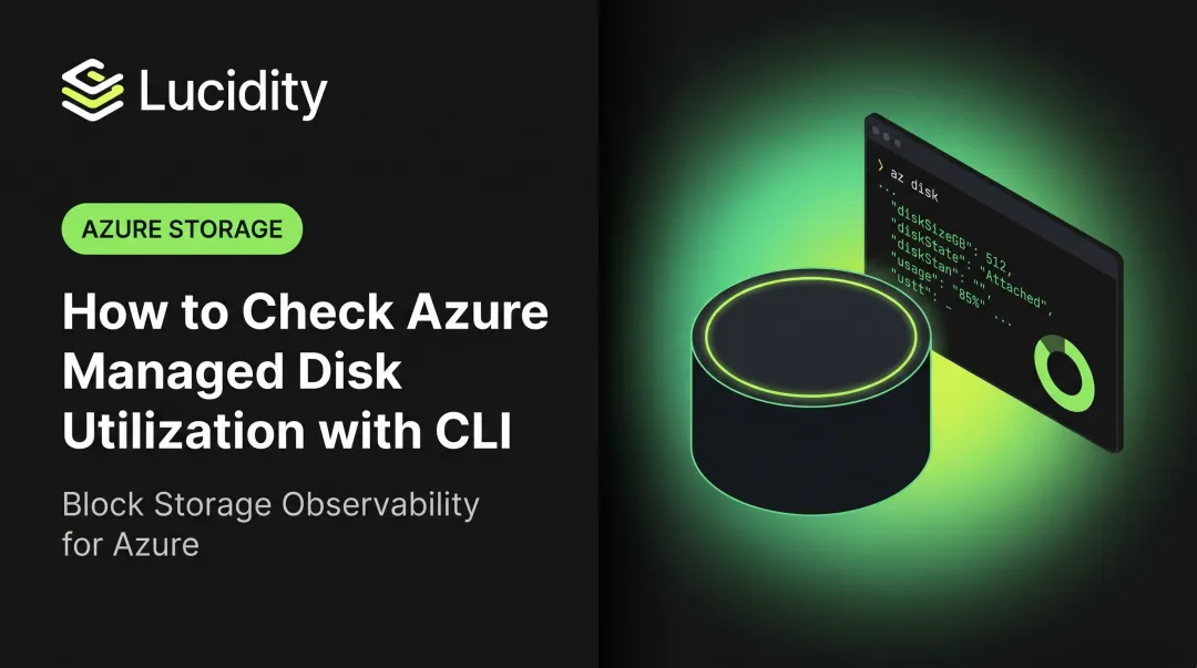 How to Check Azure Managed Disk Utilization with CLI