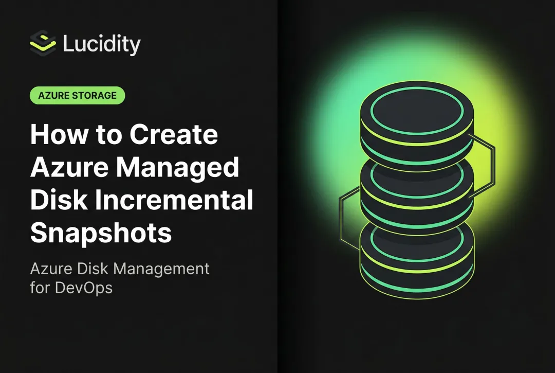 How to Create Azure Managed Disk Incremental Snapshots