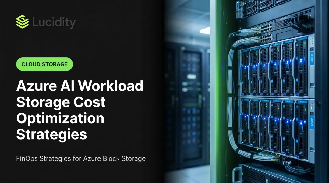 Azure AI Workload Storage Cost Optimization Strategies