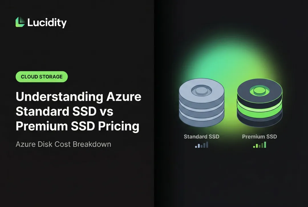 Understanding Azure Standard SSD vs Premium SSD Pricing