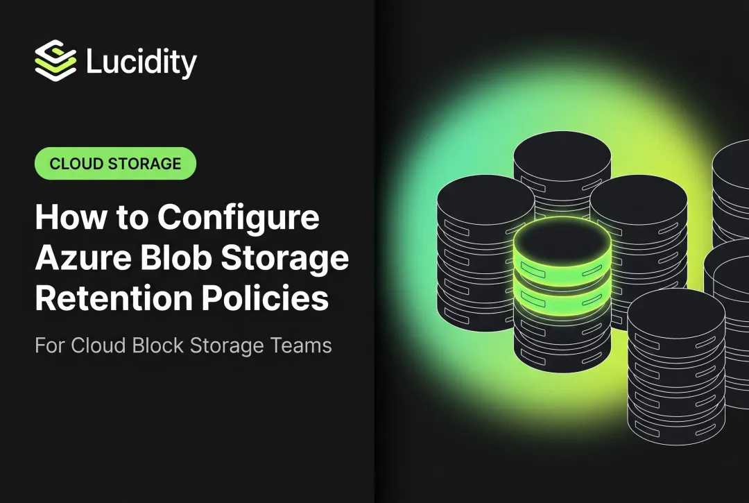 How to Configure Azure Blob Storage Retention Policies
