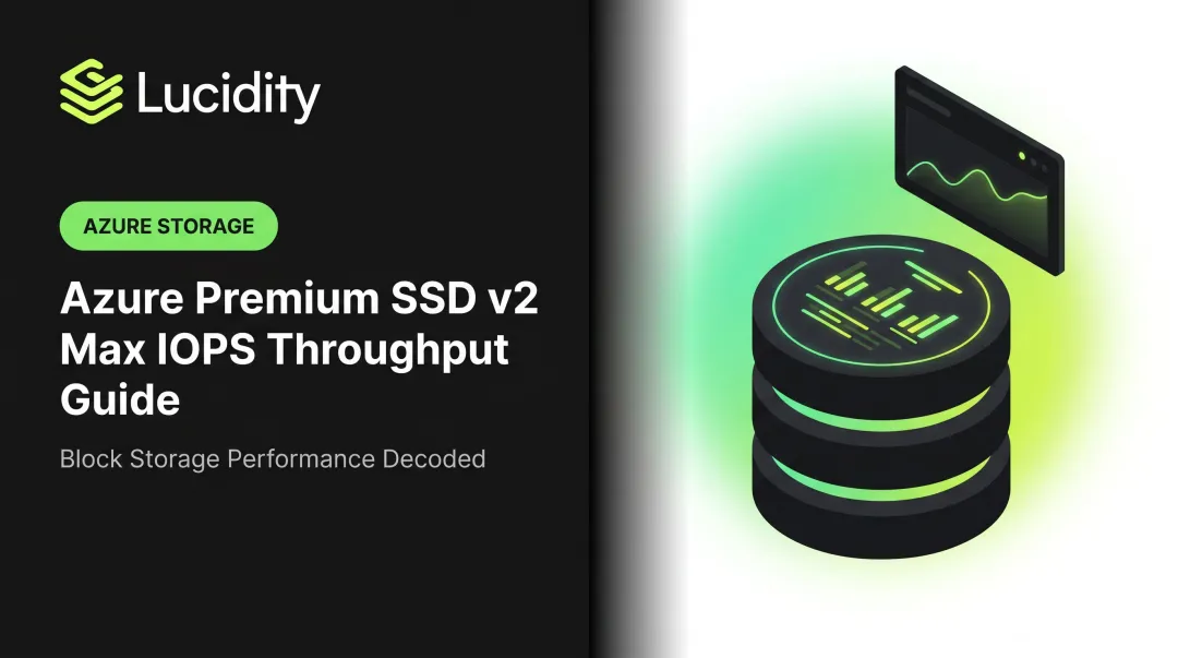 Azure Premium SSD v2 Max IOPS Throughput Guide
