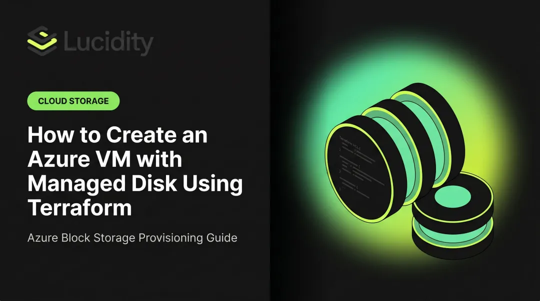 How to Create an Azure VM with Managed Disk Using Terraform