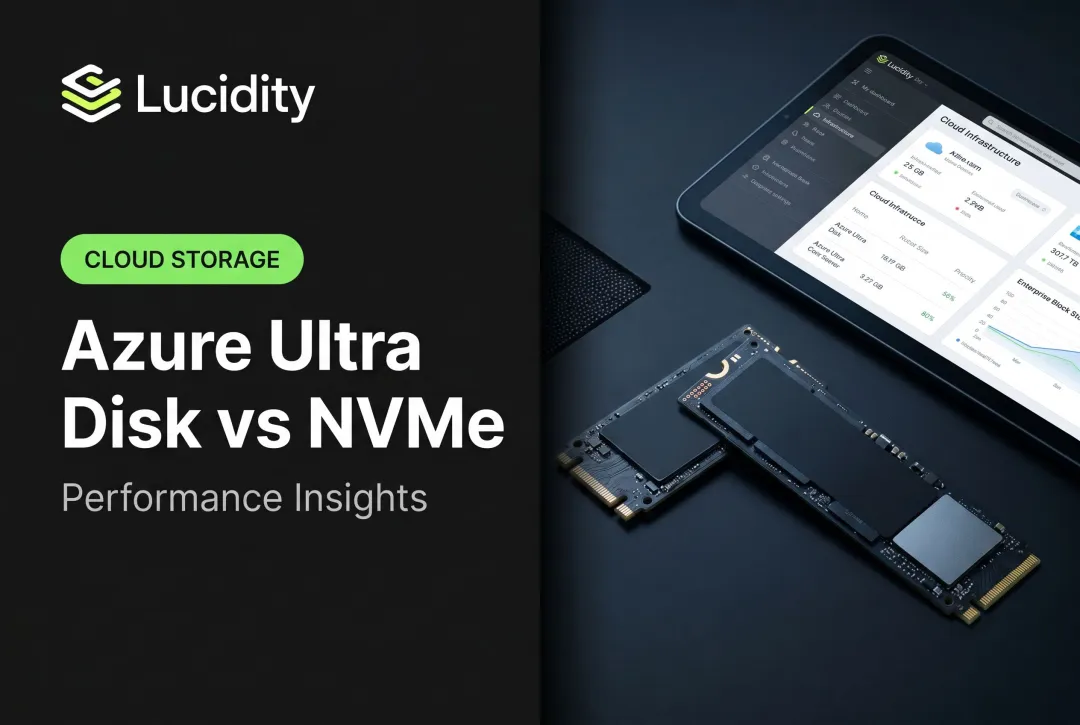 Azure Ultra Disk vs NVMe: Performance Insights