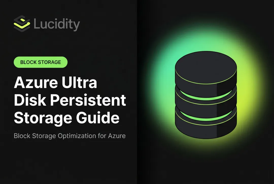 Azure Ultra Disk Persistent Storage Guide