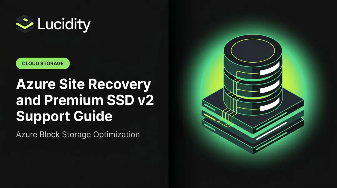 Azure Site Recovery and Premium SSD v2 Support Guide