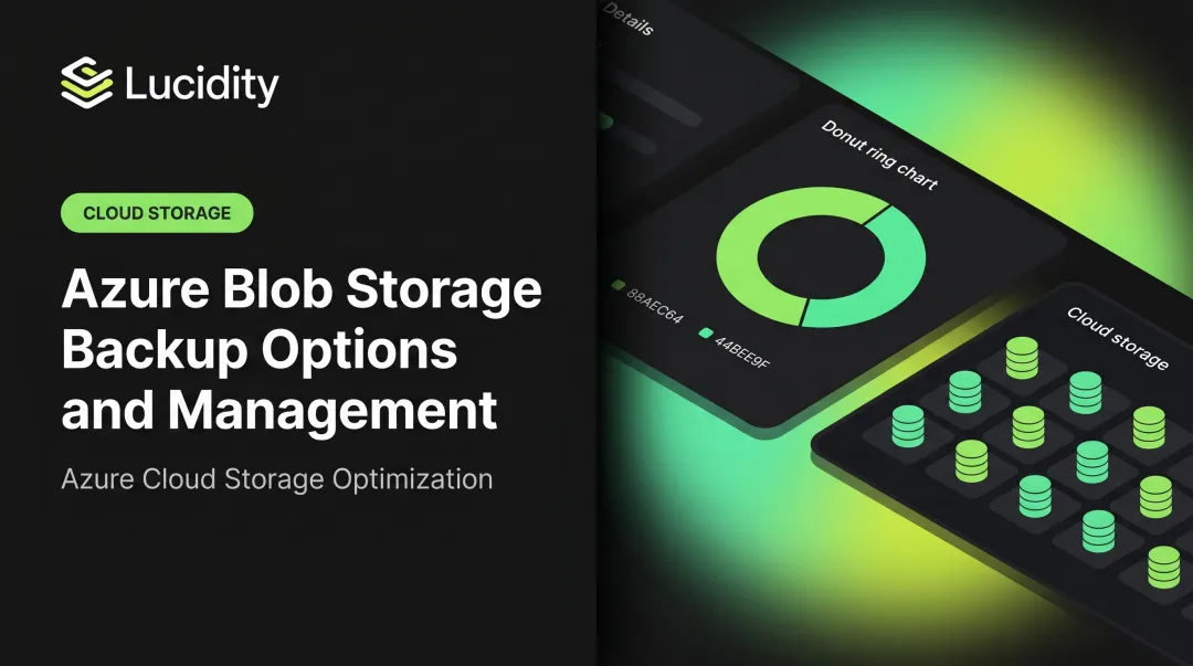 Azure Blob Storage Backup Options and Management