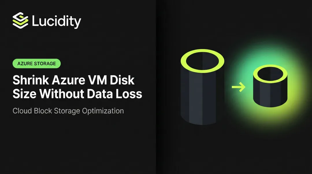 Shrink Azure VM Disk Size Without Data Loss