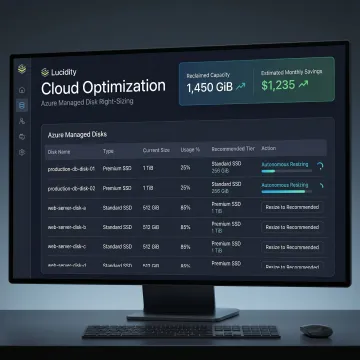 Autonomous Azure storage optimization workflow