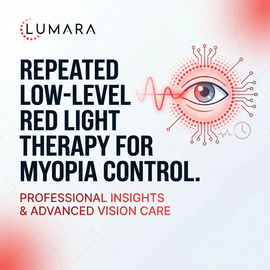 Repeated Low-Level Red Light Therapy for Myopia Control