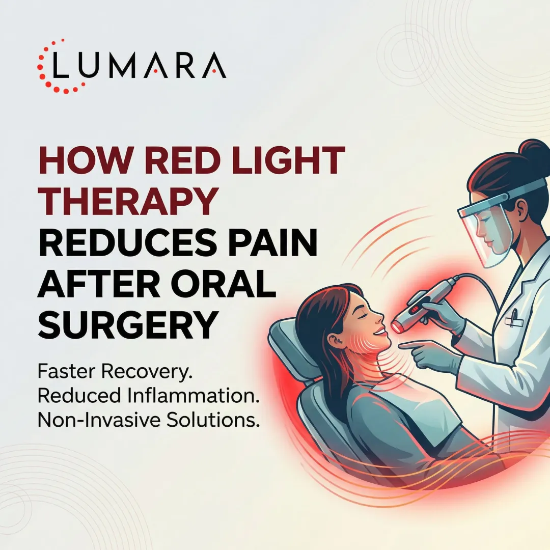 How Red Light Therapy Reduces Pain After Oral Surgery