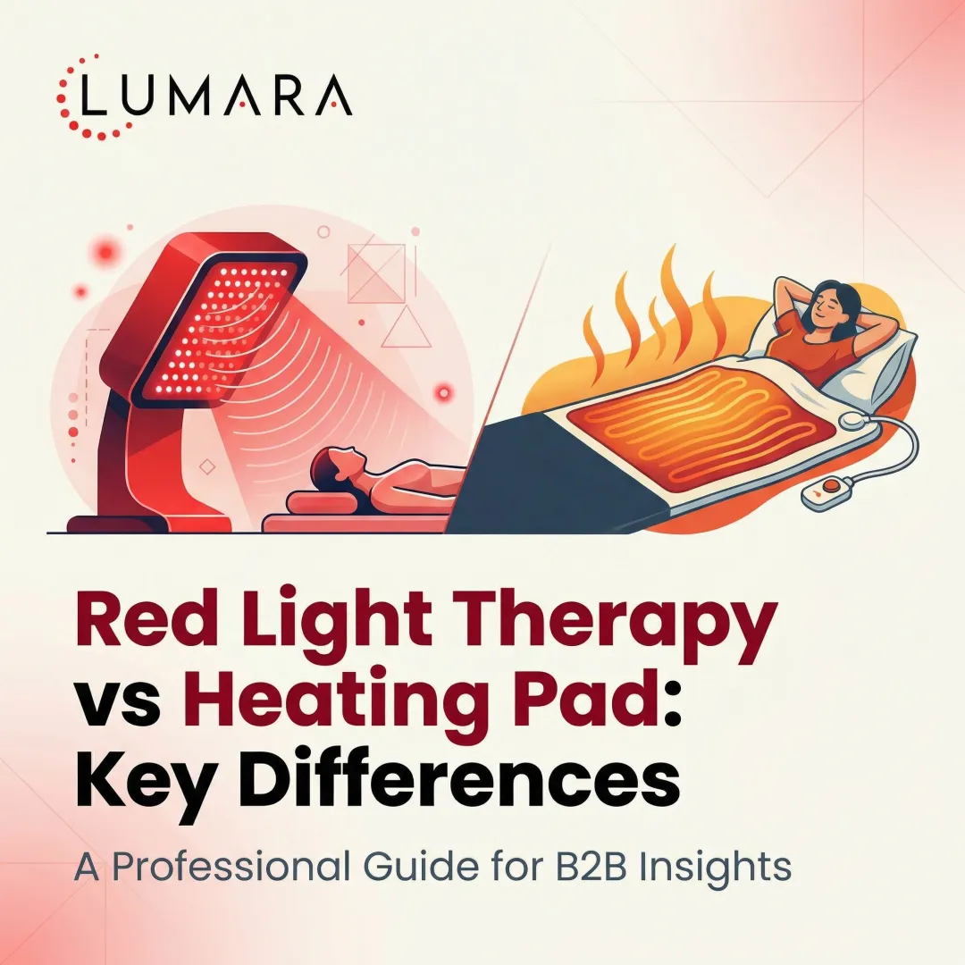 Red Light Therapy vs Heating Pad: Key Differences