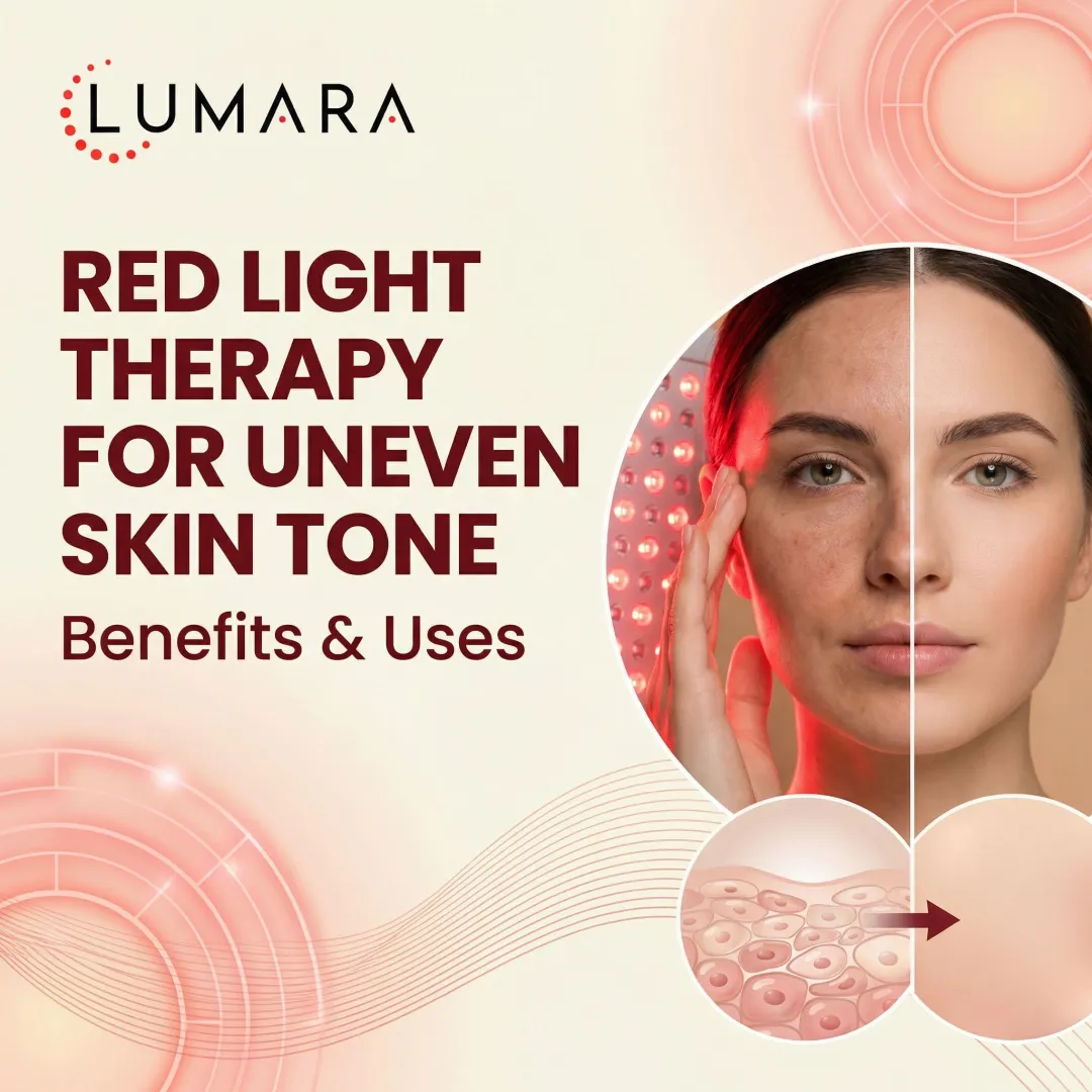 Red Light Therapy for Uneven Skin Tone: Benefits & Uses