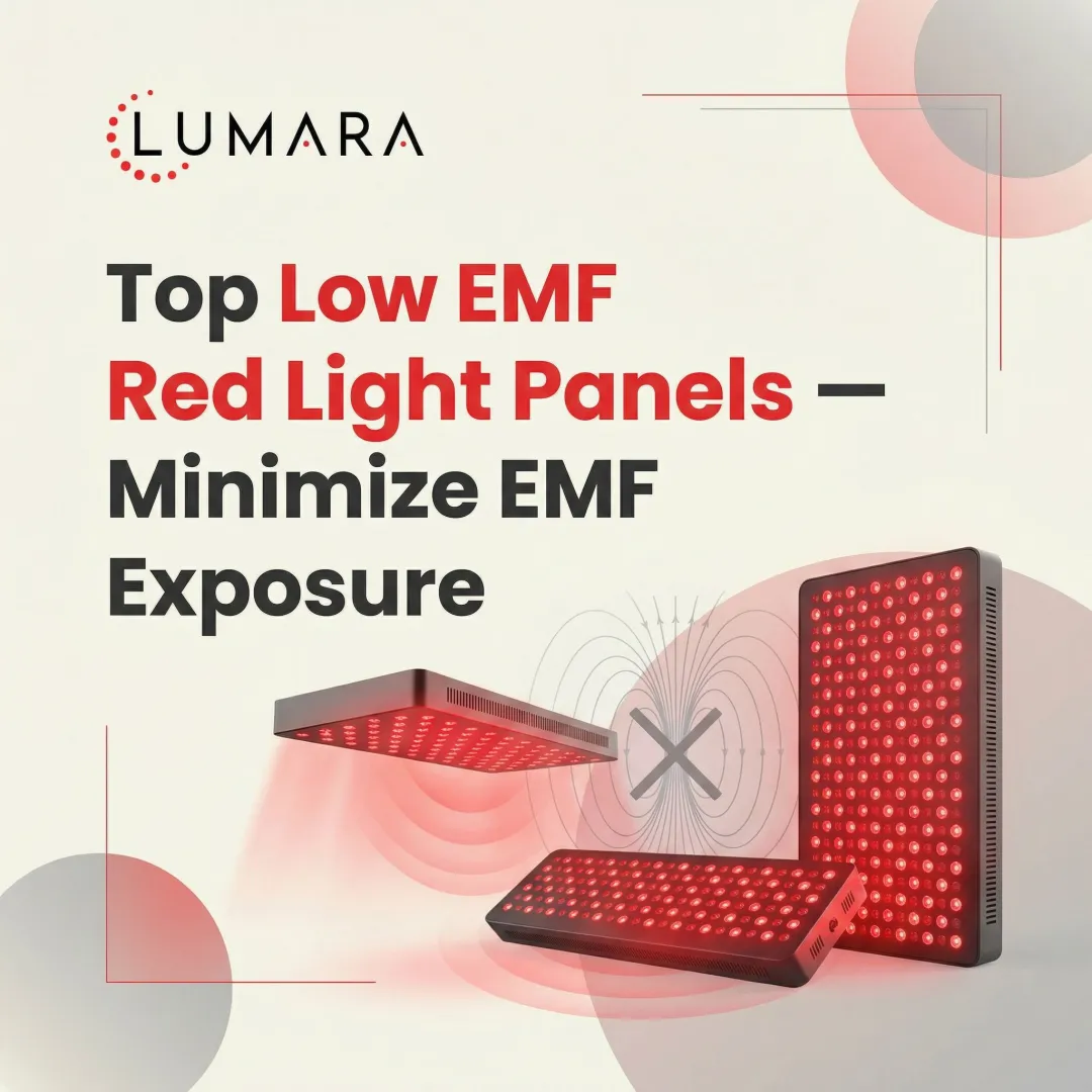 Top Low EMF Red Light Panels — Minimize EMF Exposure