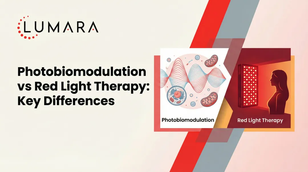 Photobiomodulation vs Red Light Therapy: Key Differences