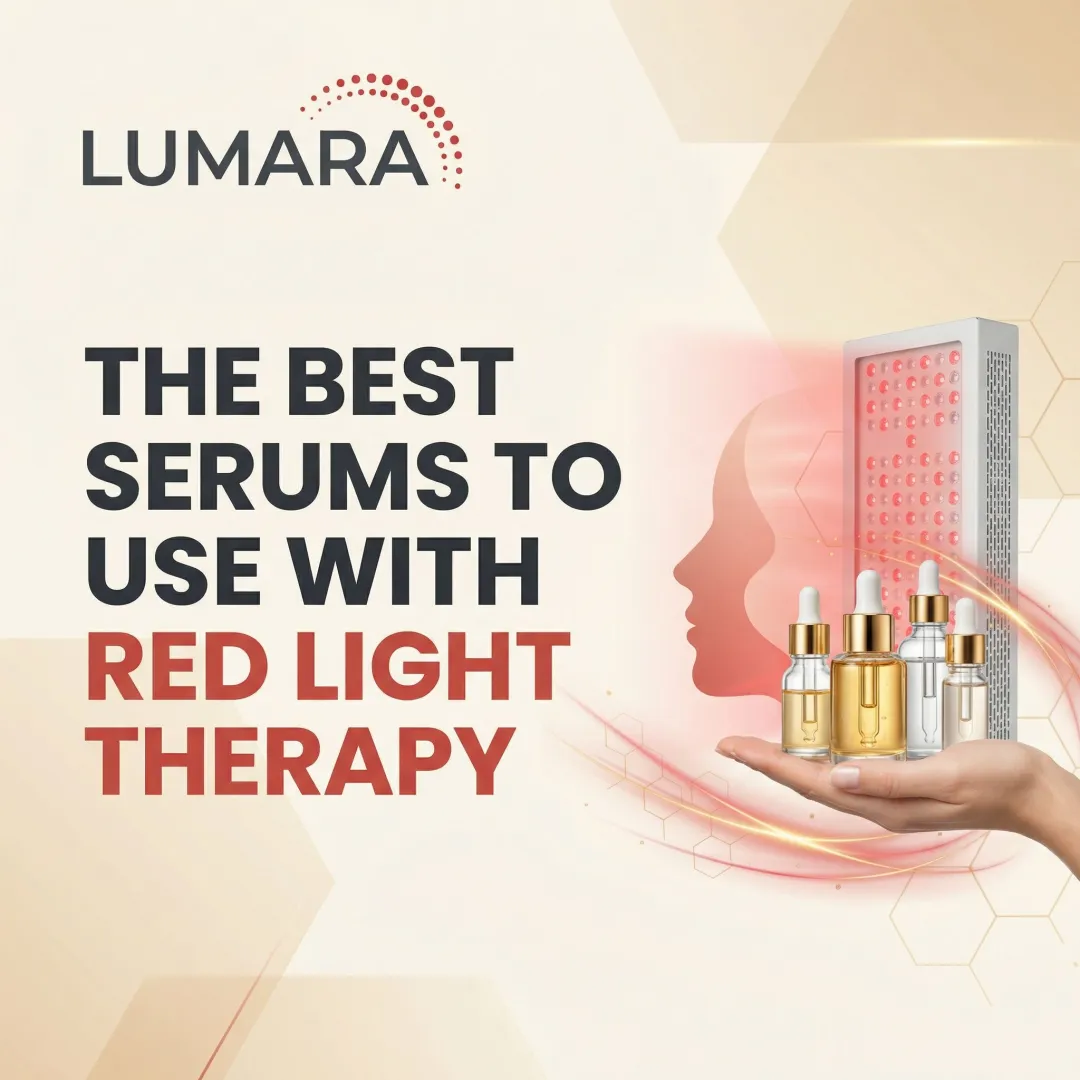 The Best Serums to Use with Red Light Therapy